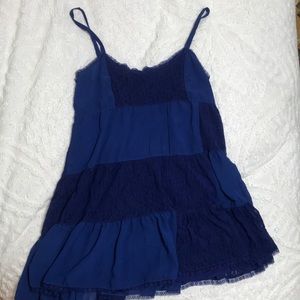 Blue dress
